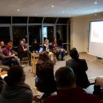 Meike Gmeinwieser gab in ihrem Vortrag wertvolle Tipps für den Umgang mit den neuen Medien l Foto: gen-singen.de
